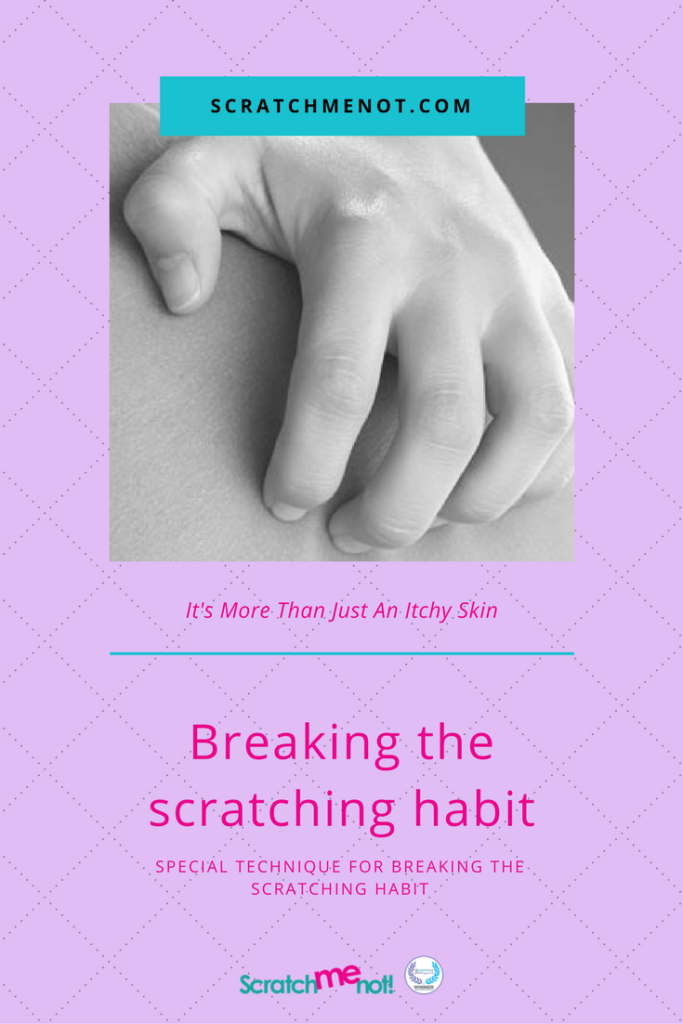scratching habit